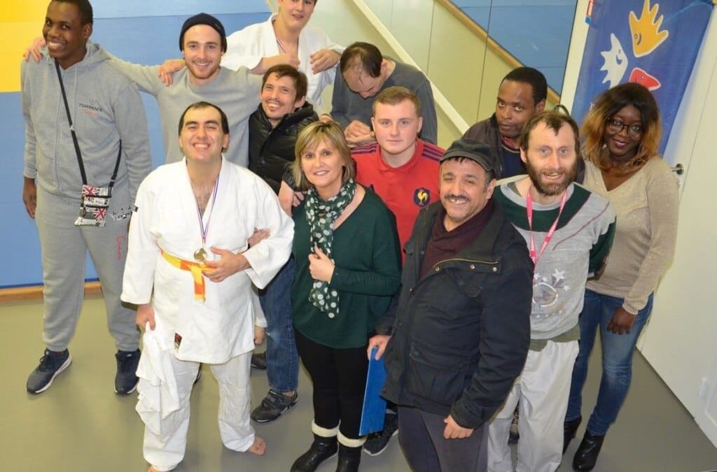 Championnat départemental de judo adapté