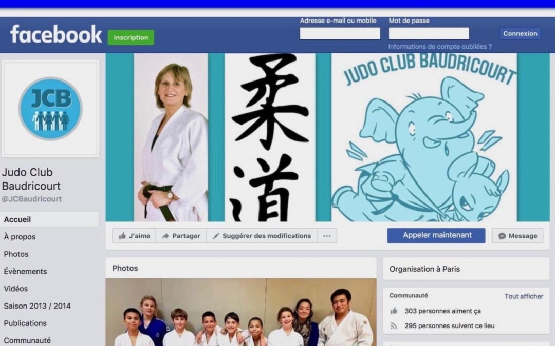 Suivez l&rsquo;actualité du club sur notre page Facebook