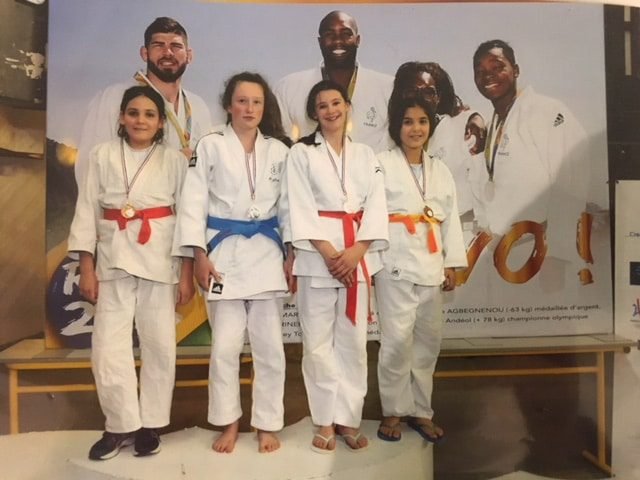 Nos judokas aux Championnats de Paris benjamin(e)