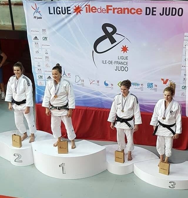 Cindy à la demi-finale des championnats de France de Judo 2018