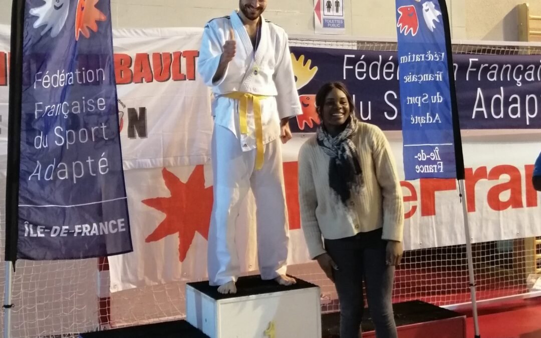 Michael au Championnat régional FFSA (Fédération Française de Sport Adapté)